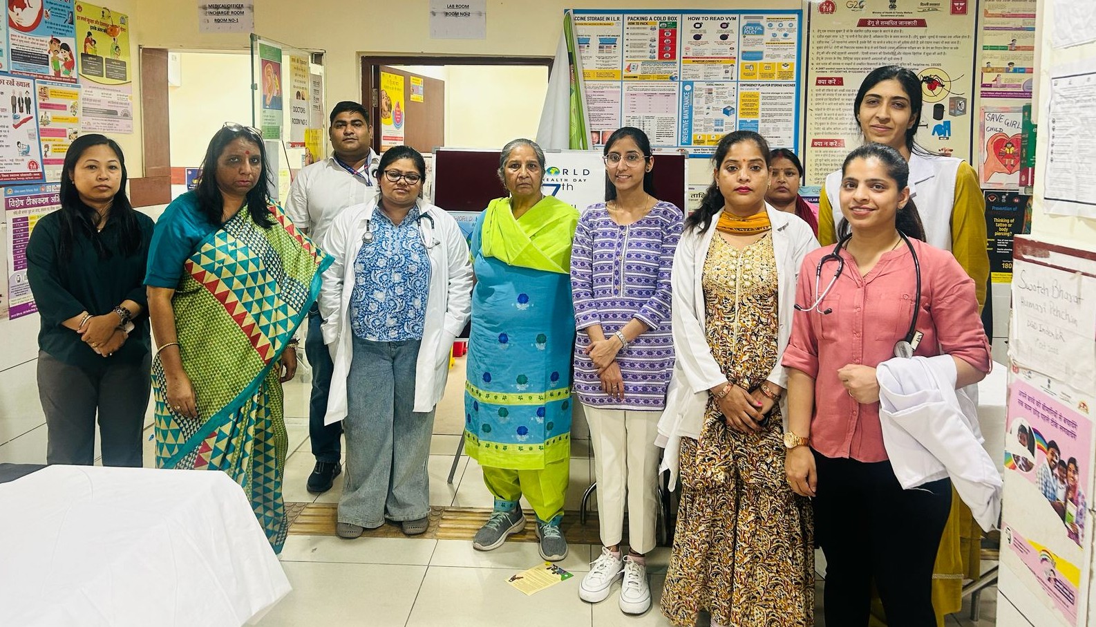 World Health Day with Delhi Govt